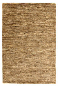 Alfombra Gabbeh - Indus - 94 x 64 cm - marrón claro
