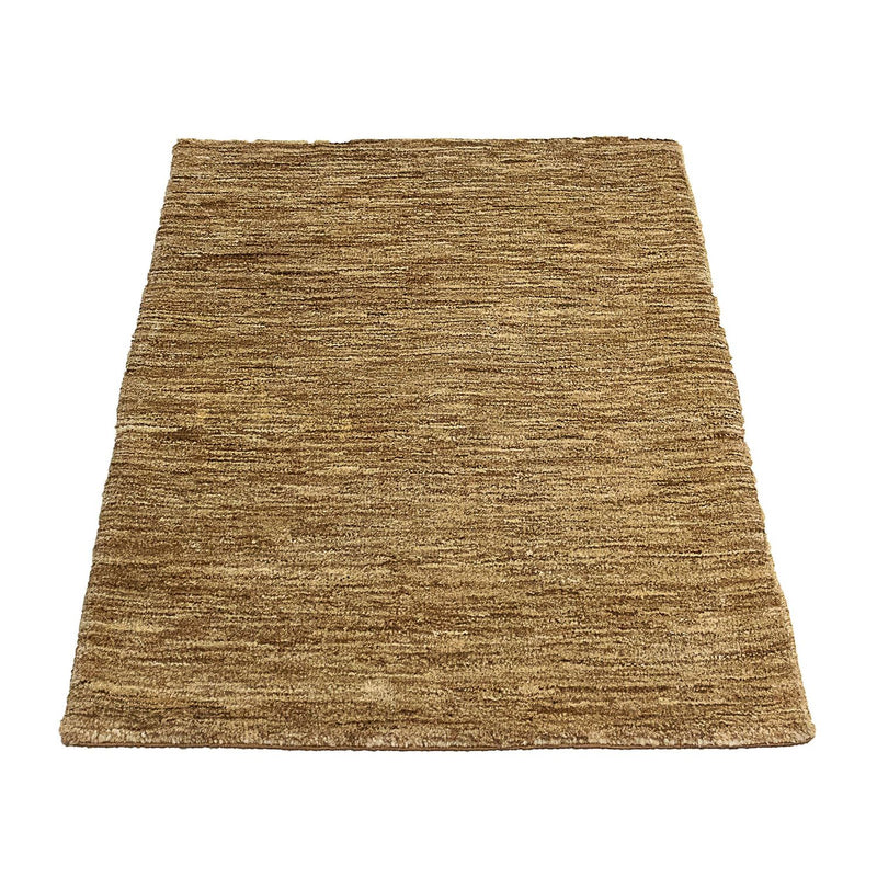 Alfombra Gabbeh - Indus - 94 x 64 cm - marrón claro