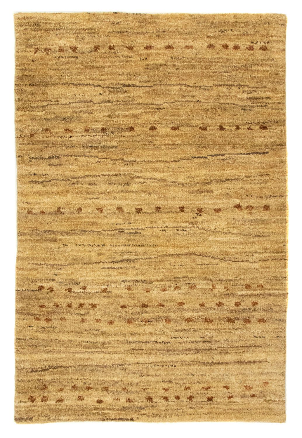 Alfombra Gabbeh - Indus - 93 x 61 cm - beige
