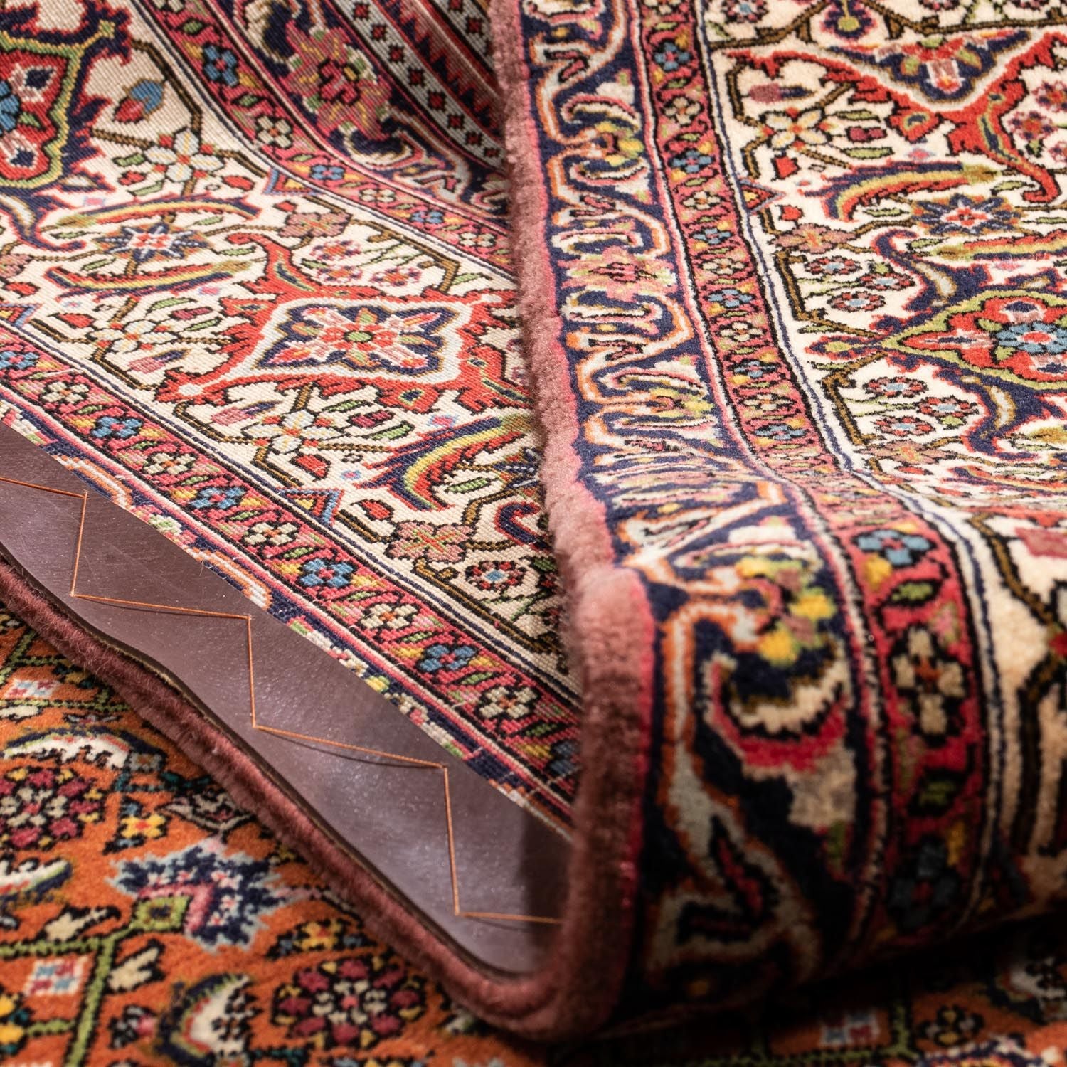 Alfombra persa - Tabriz - 295 x 212 cm - óxido