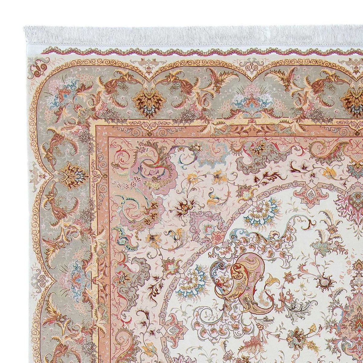 Alfombra Persa - Tabriz - Prima - 340 x 246 cm - beige