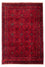 Alfombra afgana - Kunduz - 301 x 205 cm - rojo oscuro