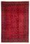 Alfombra afgana - Kunduz - 287 x 199 cm - rojo oscuro