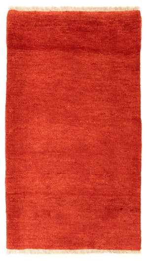 Alfombra Gabbeh - Persa - 140 x 78 cm - rojo