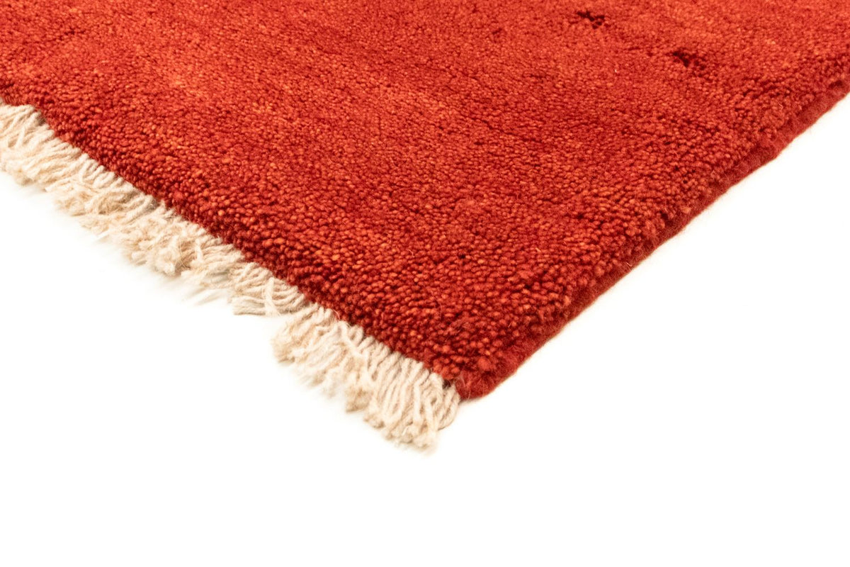 Alfombra Gabbeh - Persa - 140 x 78 cm - rojo