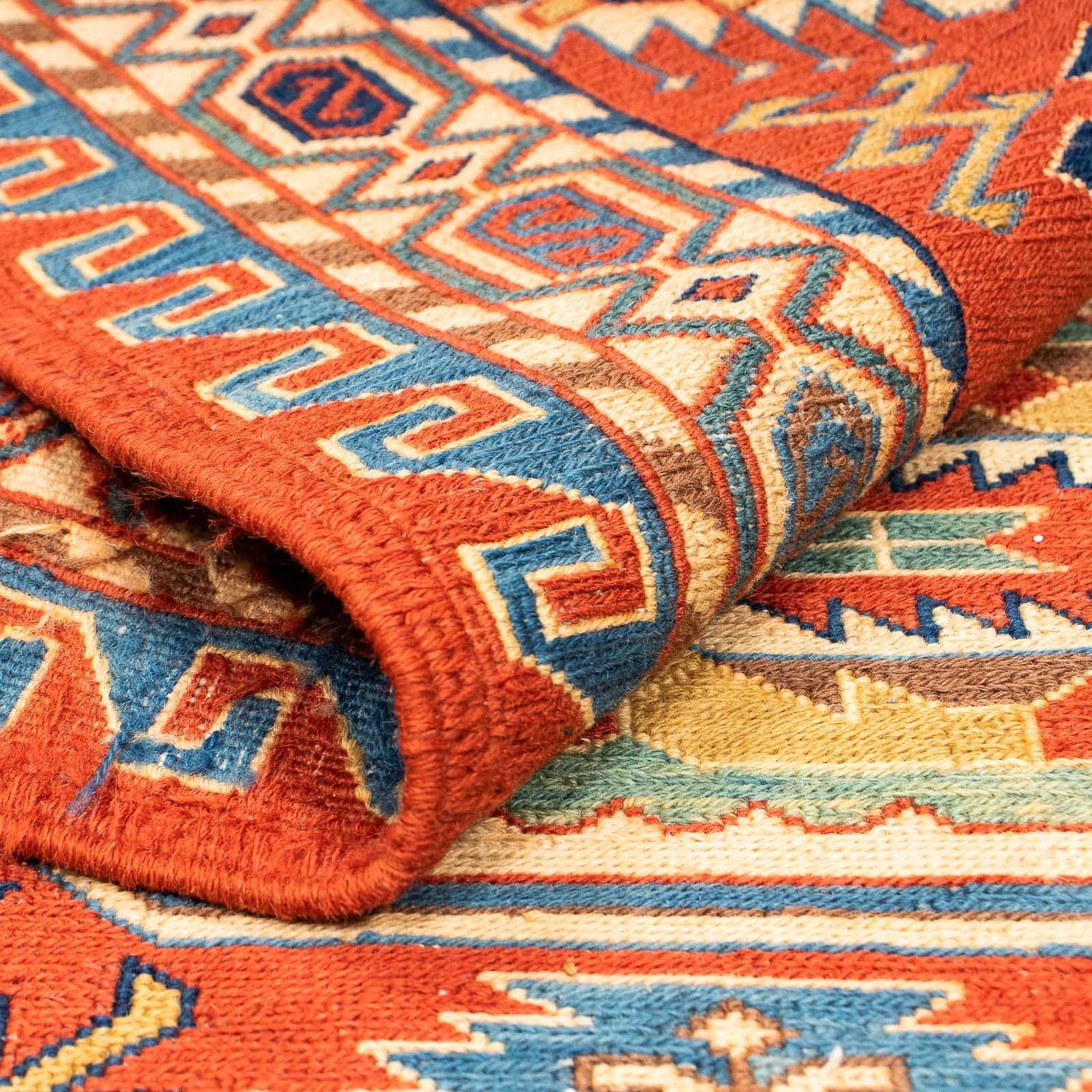 Alfombra Kelim - Oriental - 380 x 273 cm - óxido