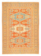 Kilim de seda Alfombra 188x264cm