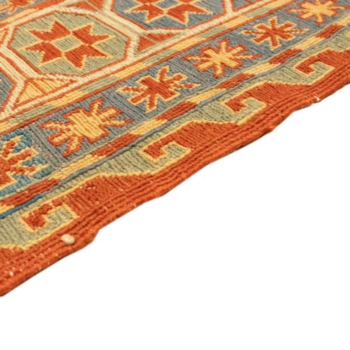 Kilim de seda Alfombra 188x264cm