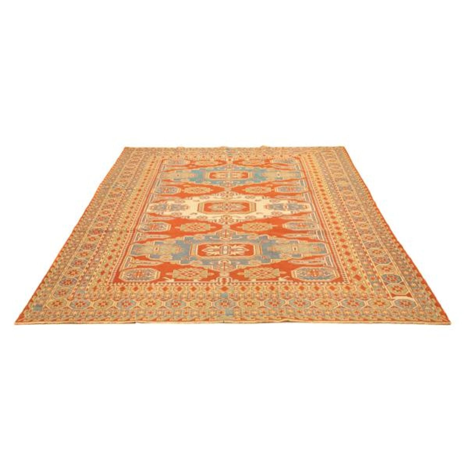 Alfombra Kelim - Oriental - 264 x 188 cm - naranja