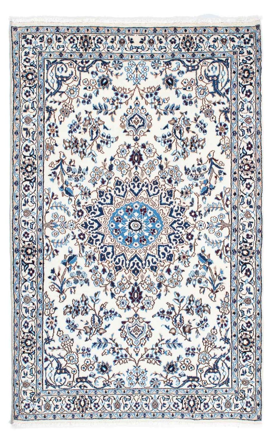 Alfombra Persa - Nain - Real - 187 x 114 cm - beige