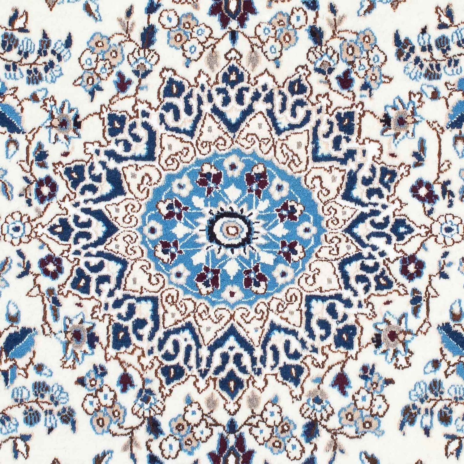 Alfombra Persa - Nain - Real - 187 x 114 cm - beige