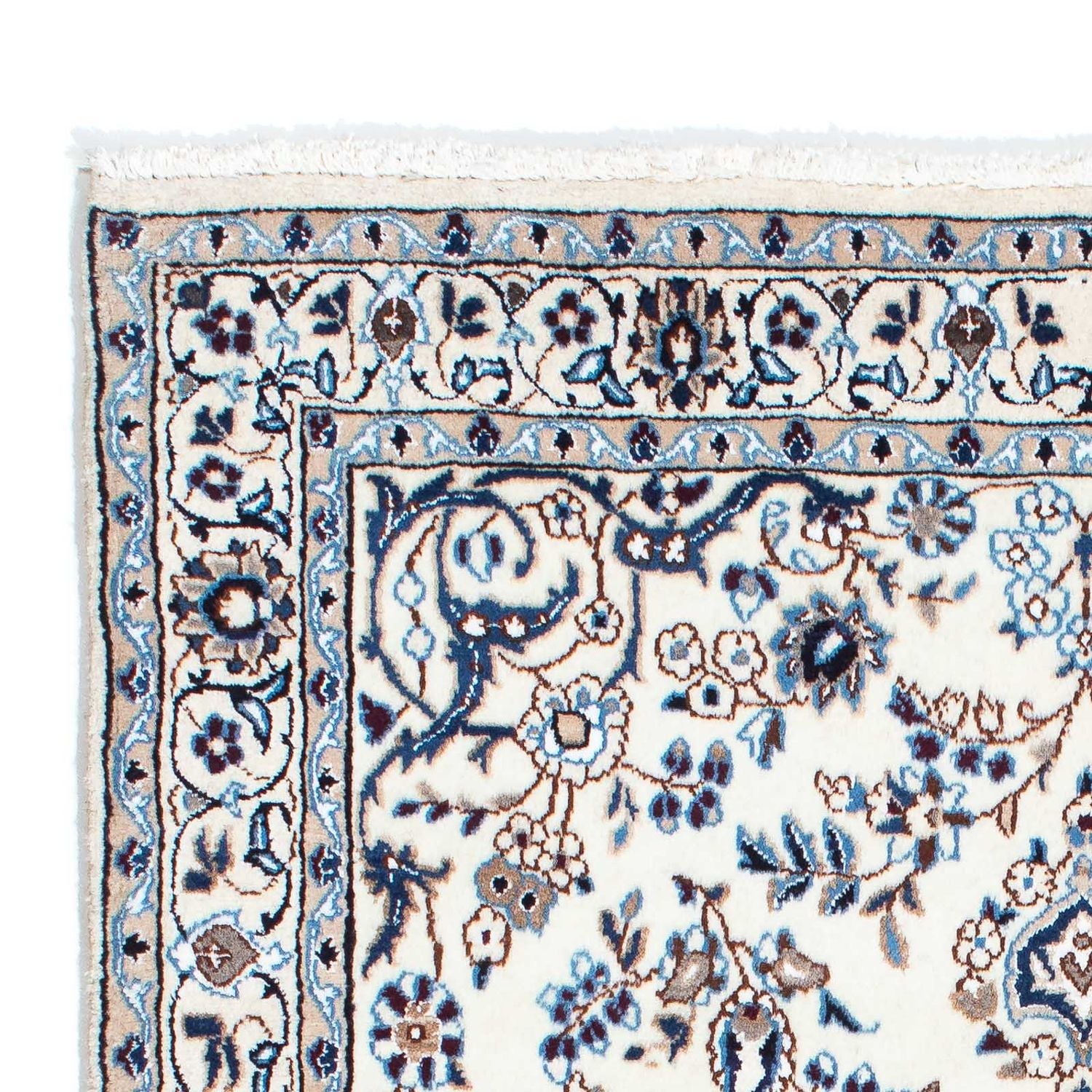 Alfombra Persa - Nain - Real - 187 x 114 cm - beige