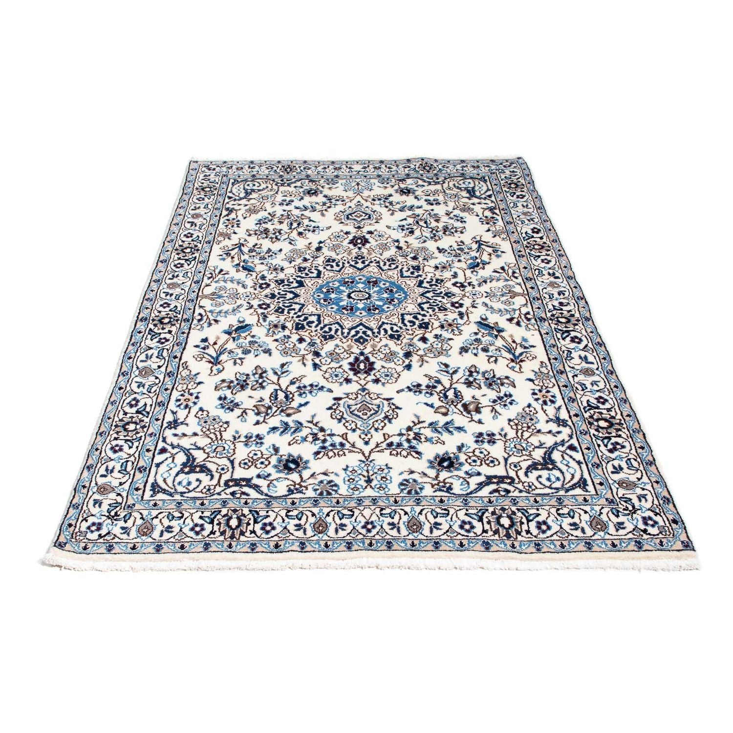 Alfombra Persa - Nain - Real - 187 x 114 cm - beige