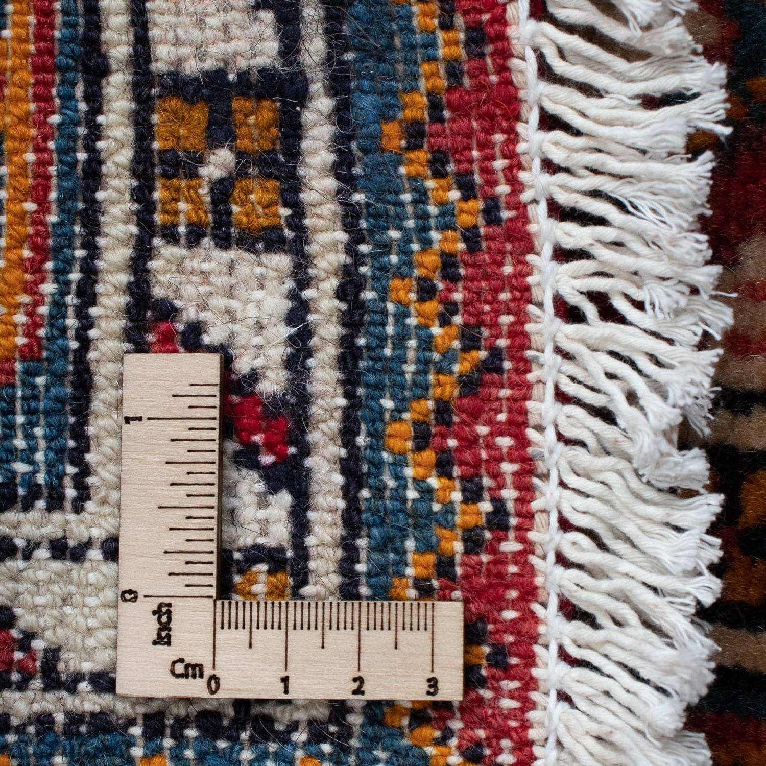 Alfombra persa - Nómada - 133 x 92 cm - multicolor