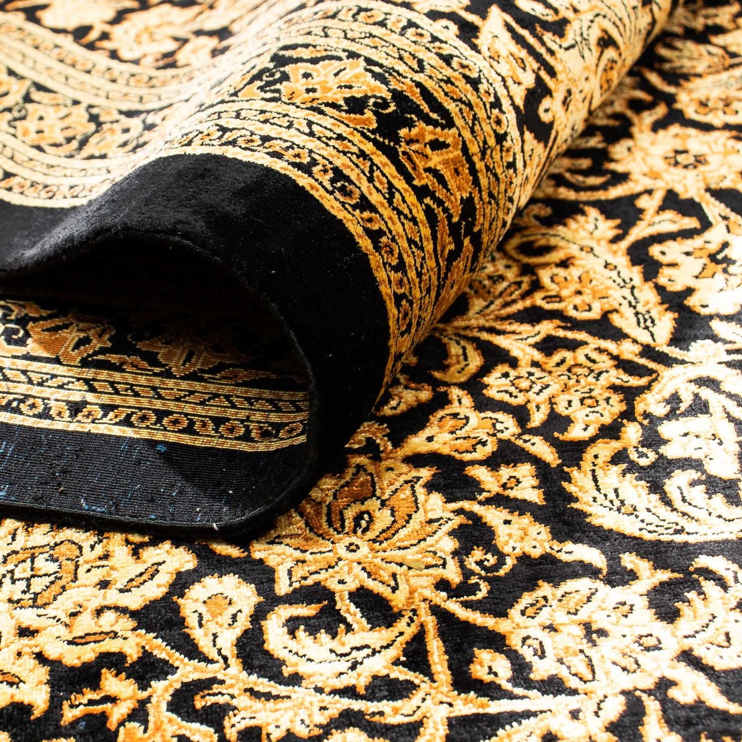 Alfombra persa - Ghom - 295 x 193 cm - oro