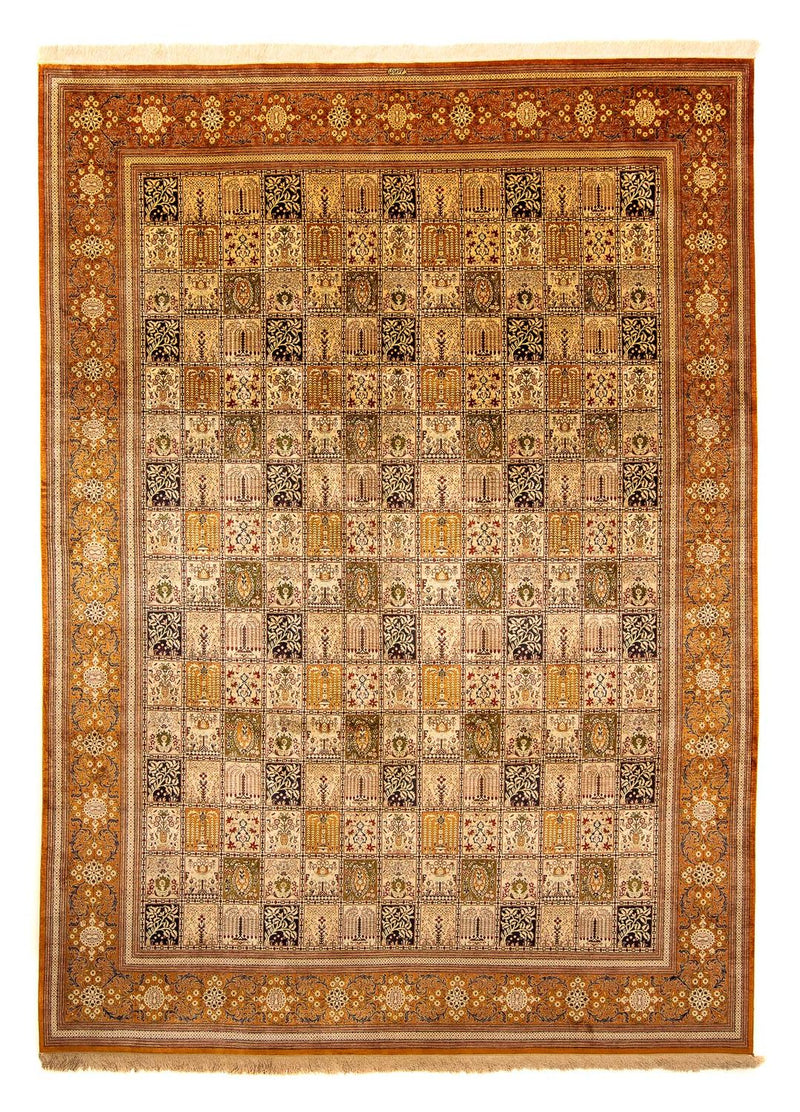 Alfombra persa - Ghom - 346 x 250 cm - multicolor