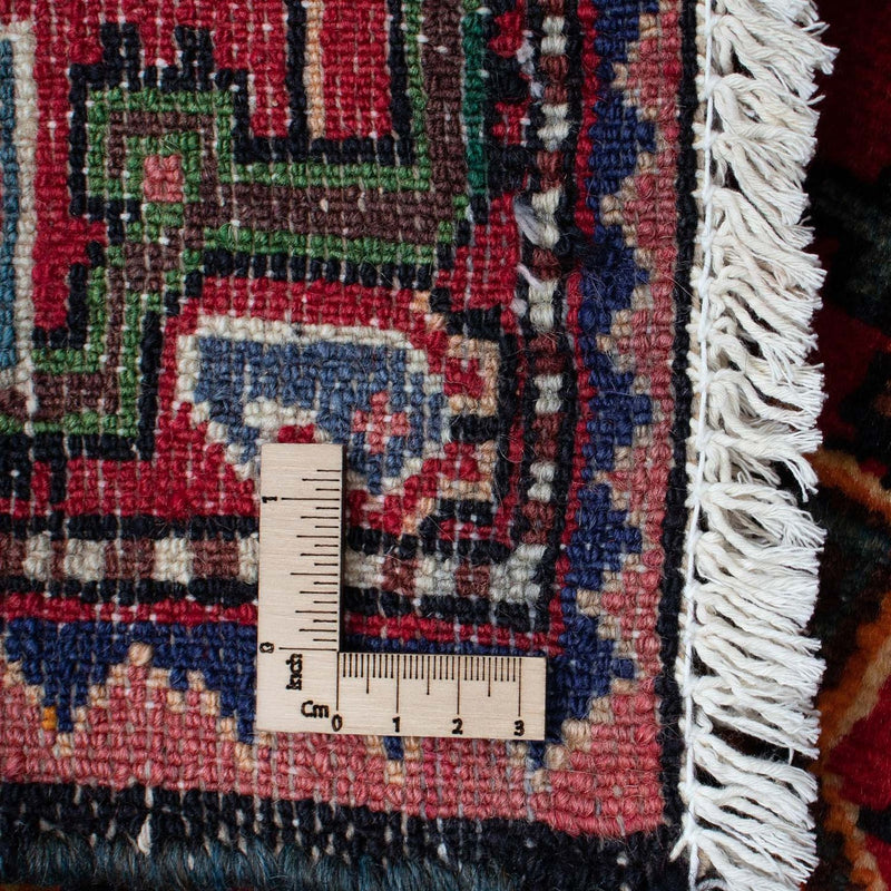 Alfombra persa - Nómada - 134 x 88 cm - azul oscuro