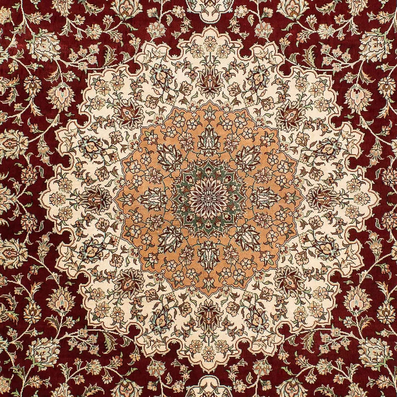Alfombra de seda - Ghom Seda - Prima - 216 x 132 cm - azul oscuro