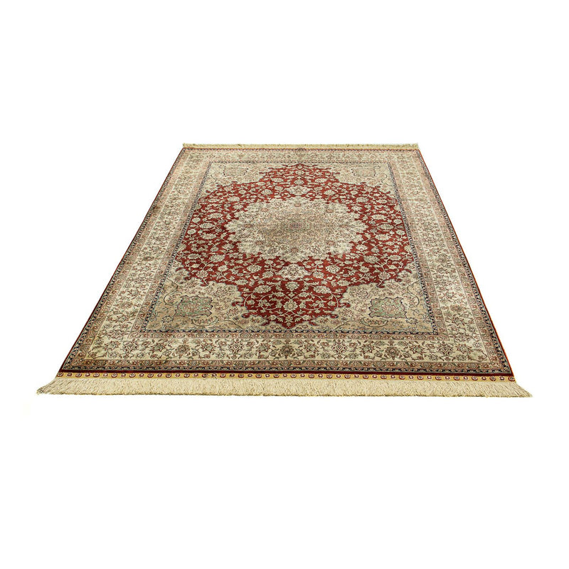 Alfombra de seda - Ghom Seda - Prima - 216 x 132 cm - azul oscuro