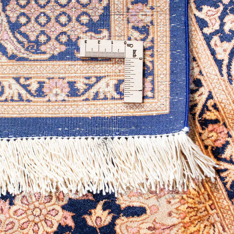 Alfombra persa - Ghom - 149 x 102 cm - marrón claro