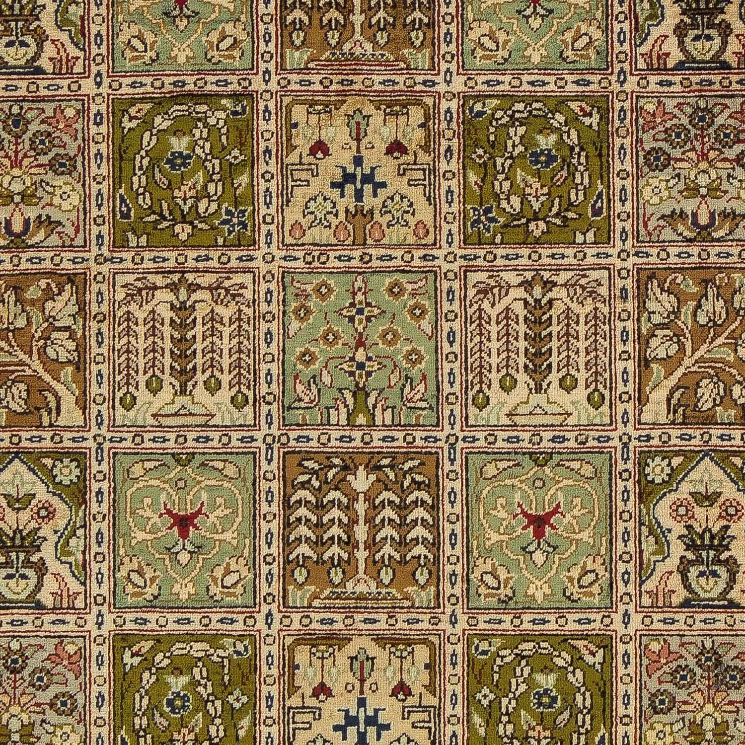 Alfombra persa - Ghom - 72 x 55 cm - multicolor