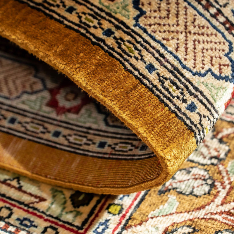 Alfombra persa - Ghom - 72 x 55 cm - multicolor