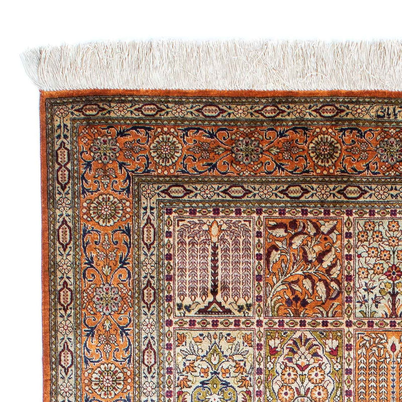 Alfombra persa - Ghom - 150 x 97 cm - multicolor