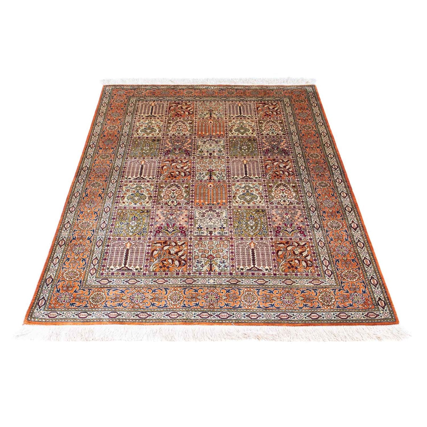 Alfombra persa - Ghom - 150 x 97 cm - multicolor