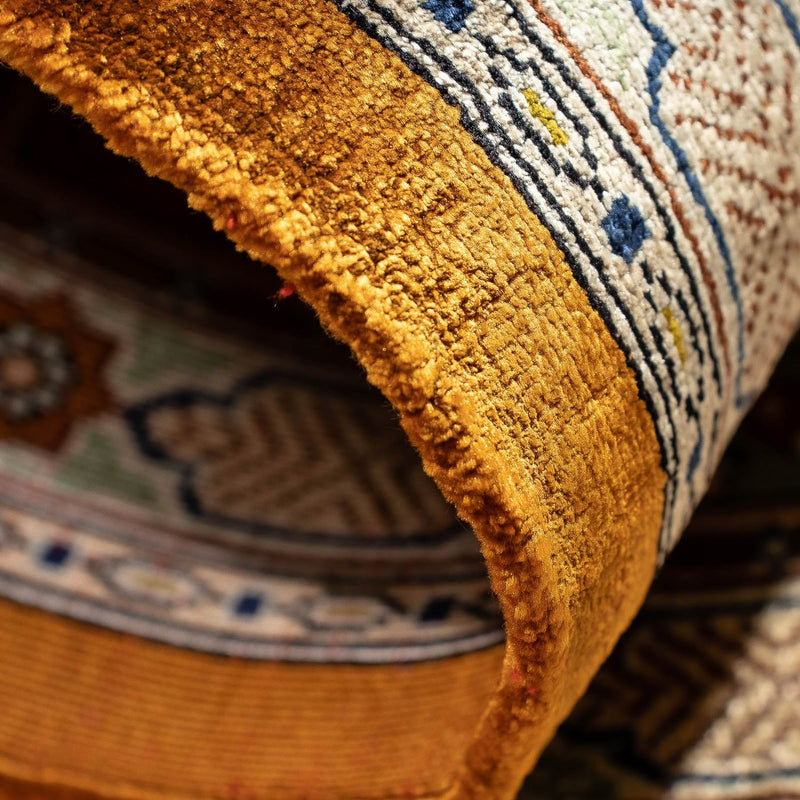 Alfombra persa - Ghom - 76 x 55 cm - multicolor