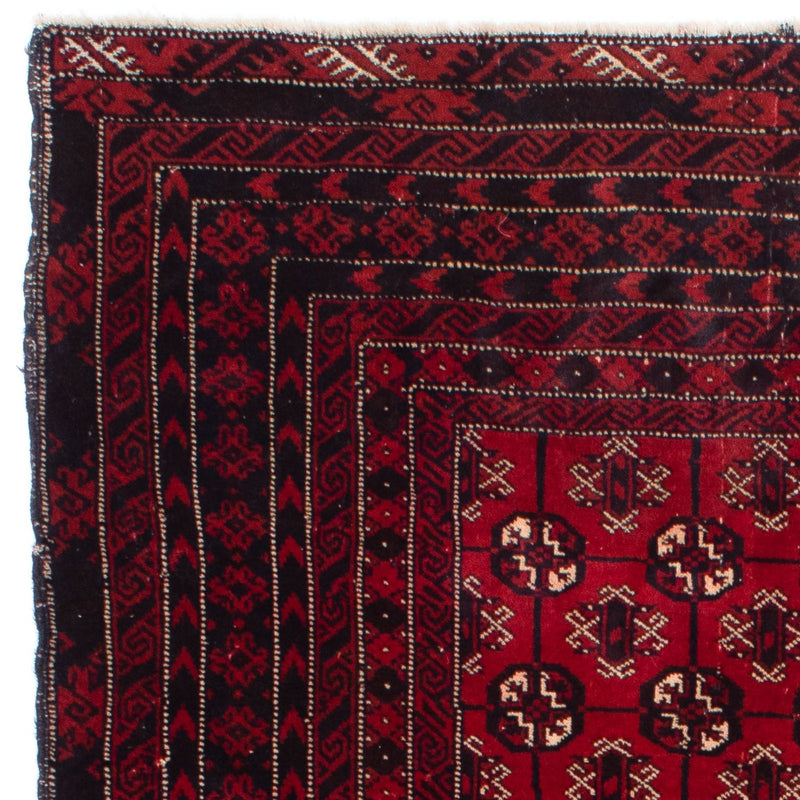 Alfombra Belutsch - 186 x 119 cm - rojo oscuro