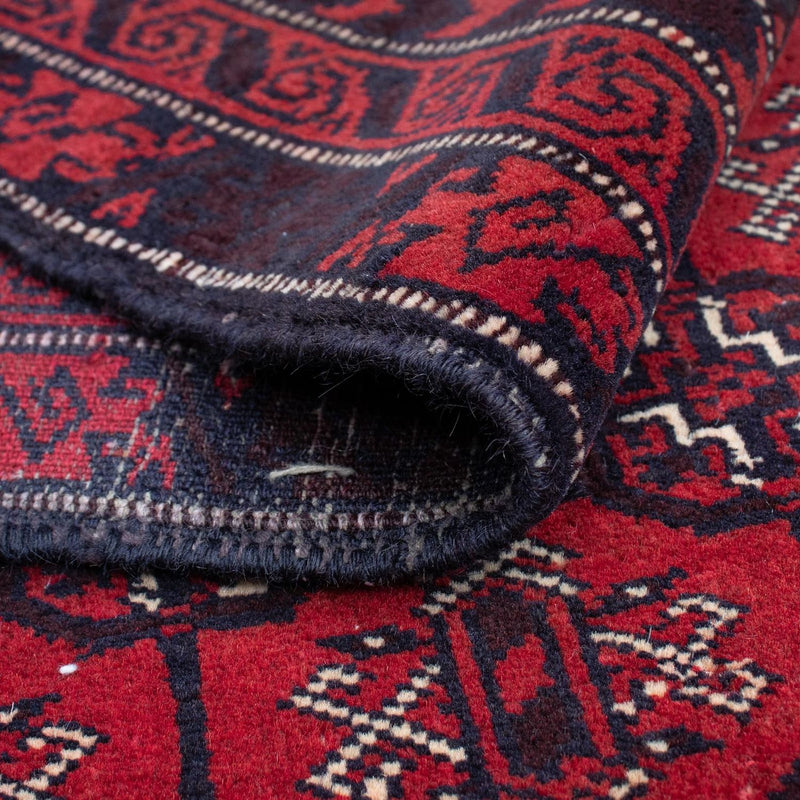 Alfombra Belutsch - 186 x 119 cm - rojo oscuro