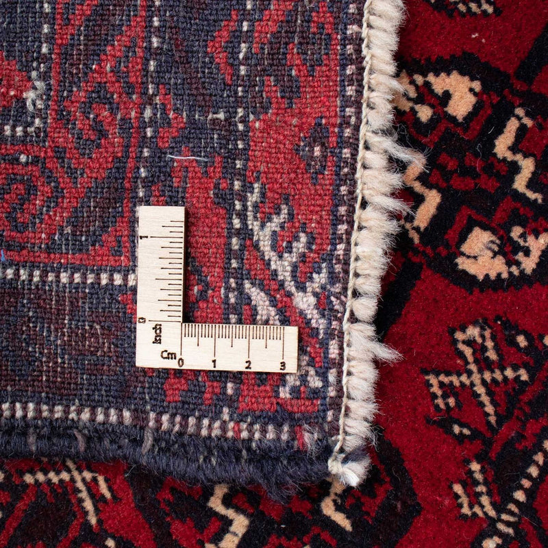 Alfombra Belutsch - 186 x 119 cm - rojo oscuro