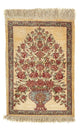 Qom seda Alfombra 31x41cm - Alfombra persa