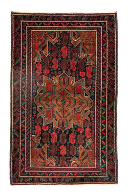 Alfombra Belutsch - 185 x 113 cm - negro