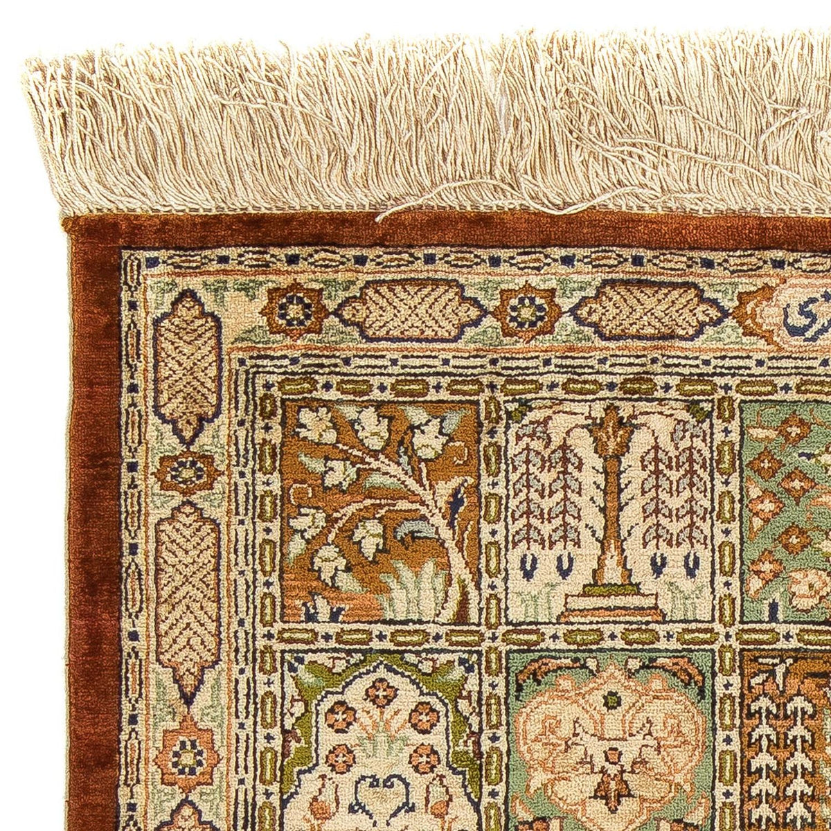 Qom Alfombra 56x75cm - Alfombra persa