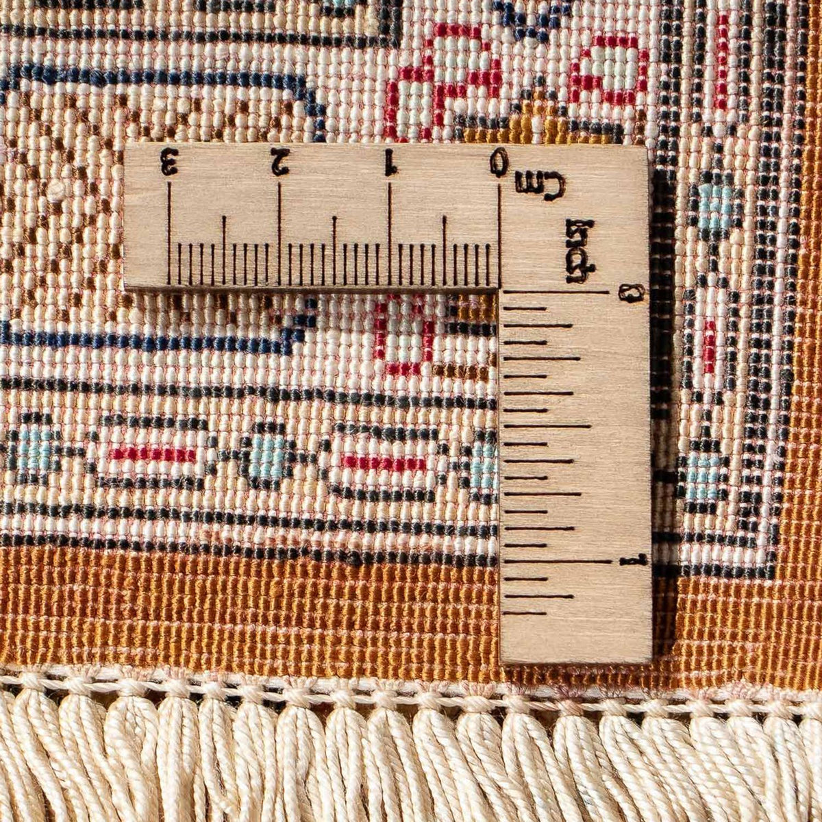 Alfombra persa - Ghom - 75 x 55 cm - multicolor