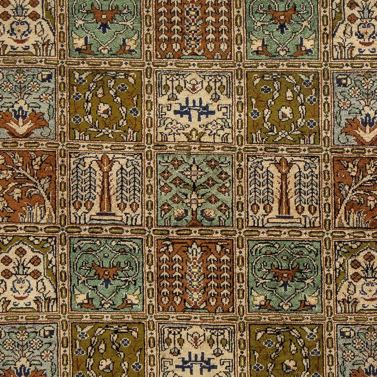 Alfombra persa - Ghom - 71 x 57 cm - multicolor