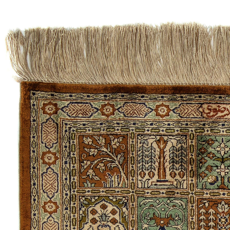 Alfombra persa - Ghom - 71 x 57 cm - multicolor