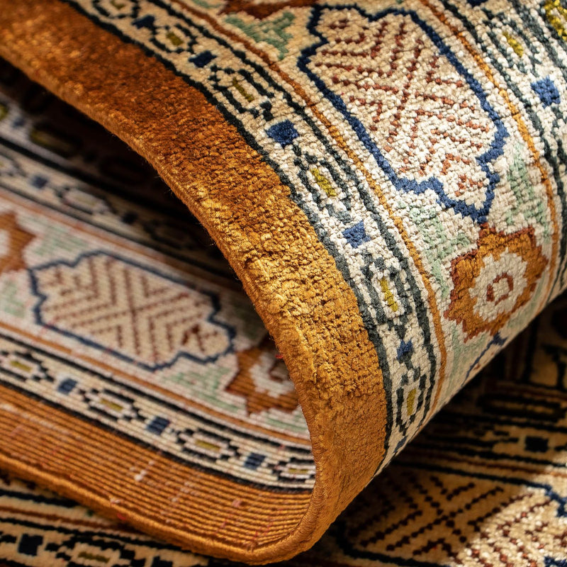 Alfombra persa - Ghom - 71 x 57 cm - multicolor