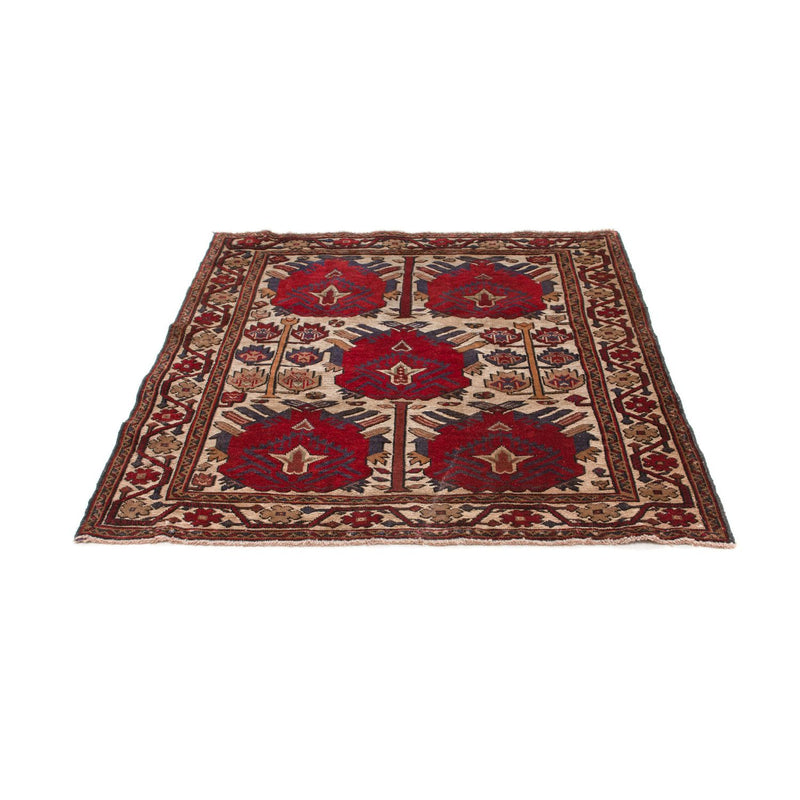 Alfombra Belutsch cuadrado  - 137 x 130 cm - marrón claro