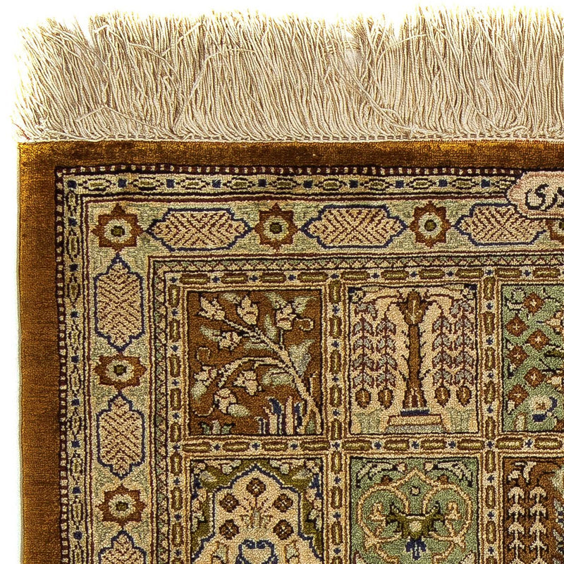 Alfombra persa - Ghom - 77 x 57 cm - multicolor