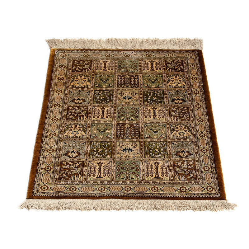 Alfombra persa - Ghom - 77 x 57 cm - multicolor
