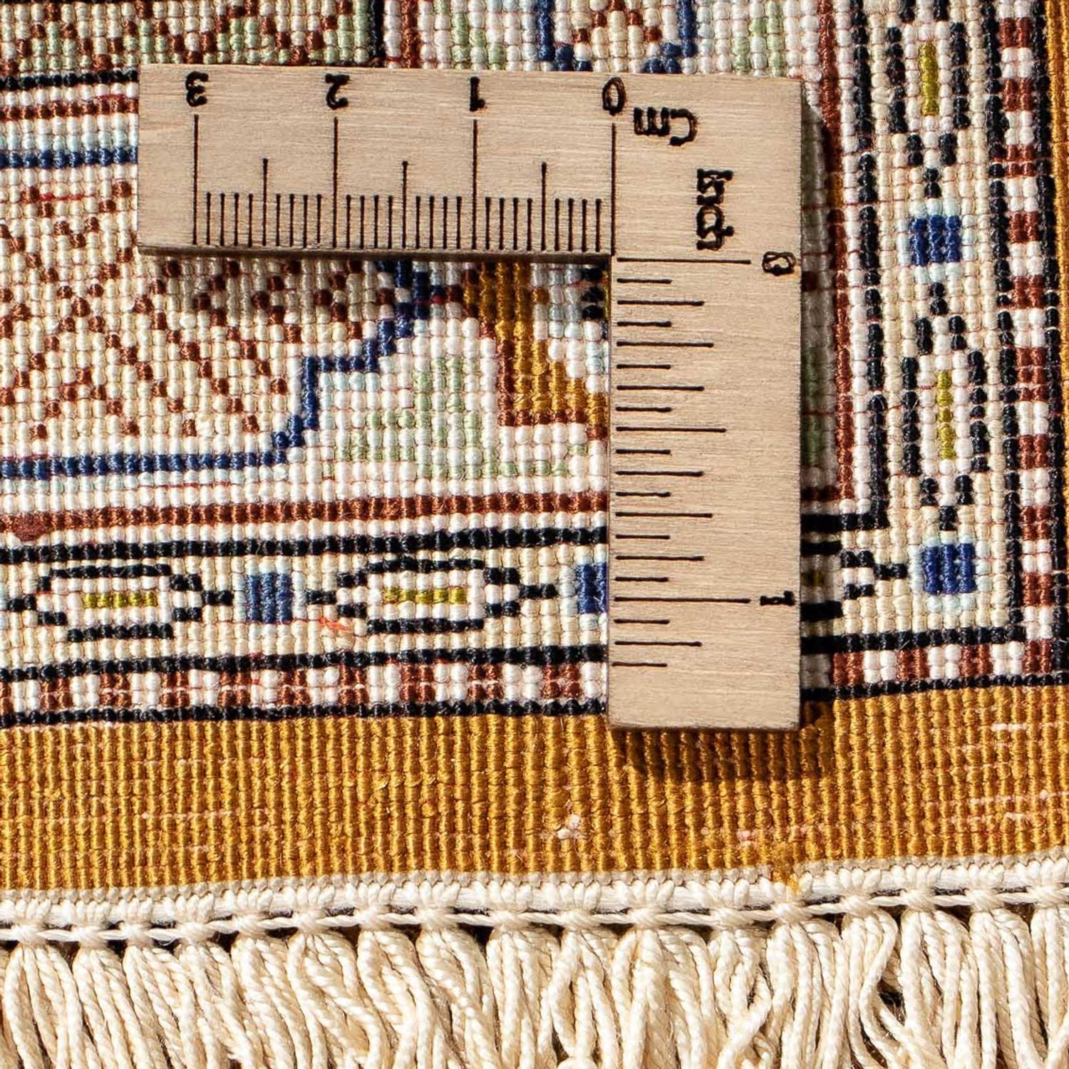 Alfombra persa - Ghom - 77 x 57 cm - multicolor