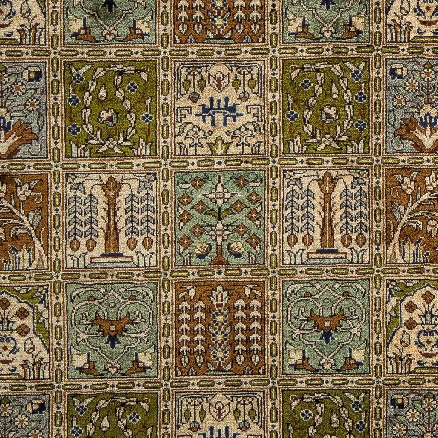 Alfombra persa - Ghom - 77 x 58 cm - multicolor