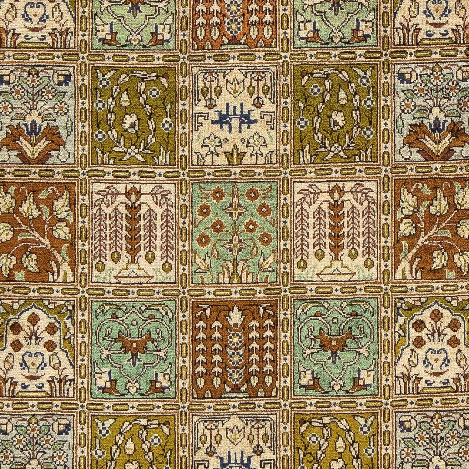 Alfombra persa - Ghom - 77 x 55 cm - multicolor