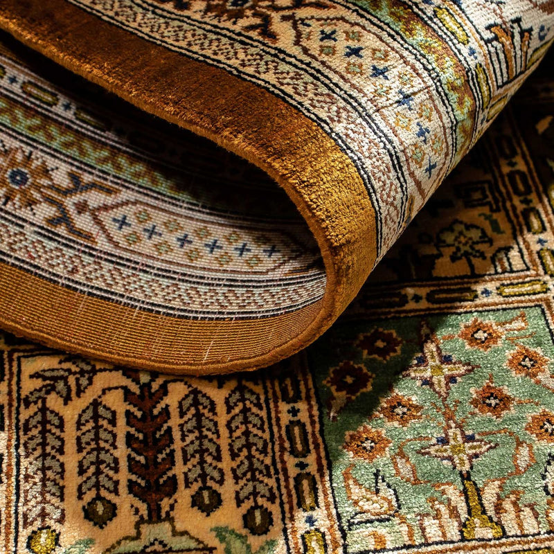 Alfombra persa - Ghom - 77 x 55 cm - multicolor