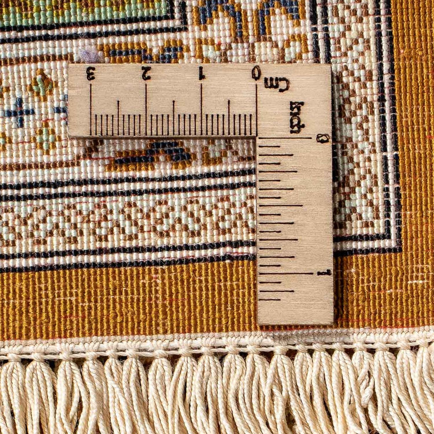Alfombra persa - Ghom - 77 x 55 cm - multicolor