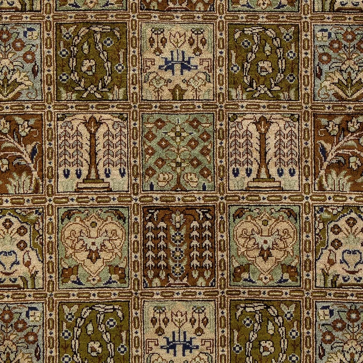 Alfombra persa - Ghom - 73 x 55 cm - multicolor