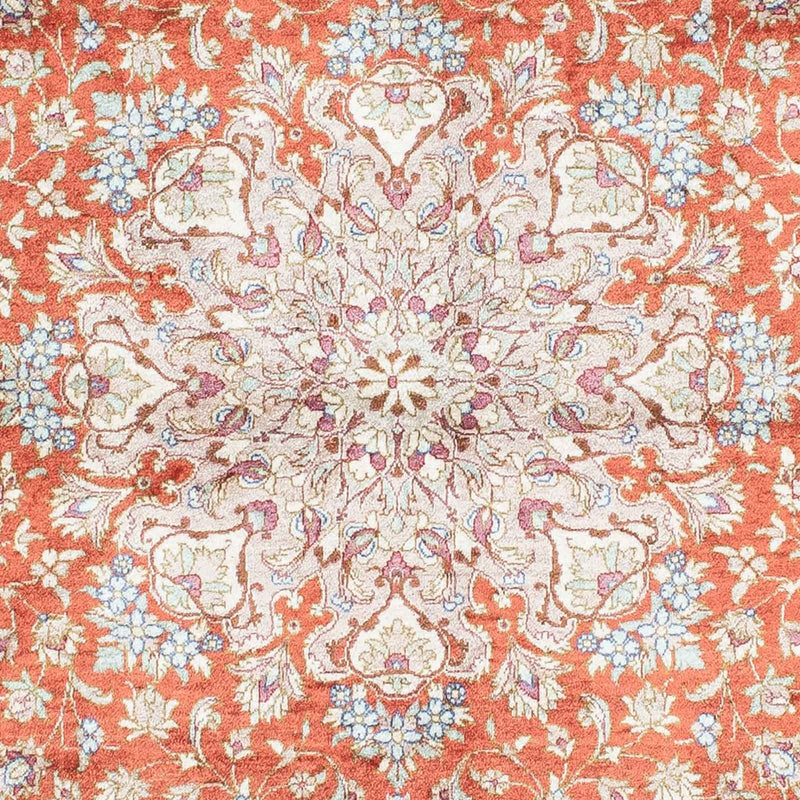Alfombra persa - Ghom - 149 x 100 cm - óxido