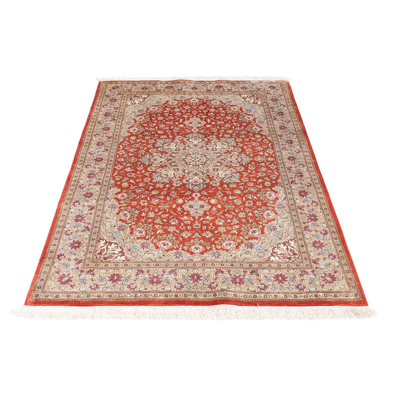 Alfombra persa - Ghom - 149 x 100 cm - óxido